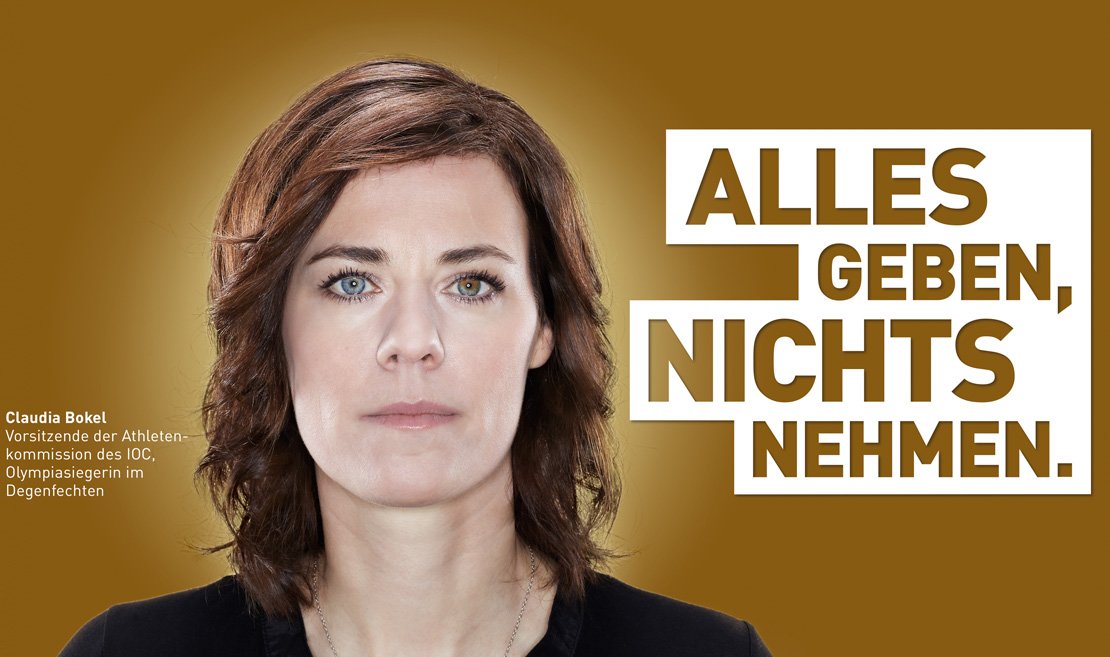 Claudia Bokel, Ehem. Vorsitzende der Athletenkommission des IOC, Präsidentin des Deutschen Fechter-Bunds, Olympiazweite im Degenfechten Unterstützerin der NADA-Initiative mit ihrem Statement