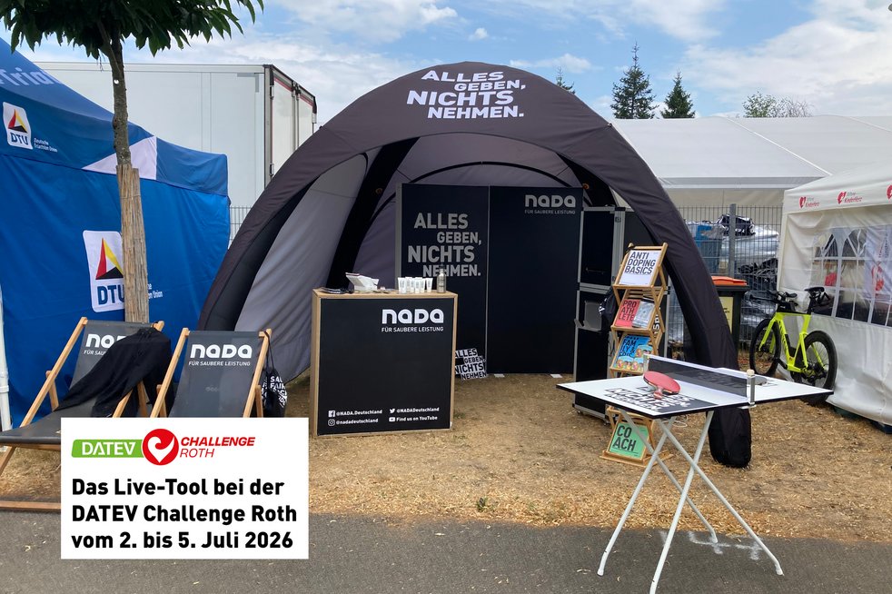 Das Live-Tool der NADA-Initiative ALLES GEBEN, NICHTS NEHMEN.